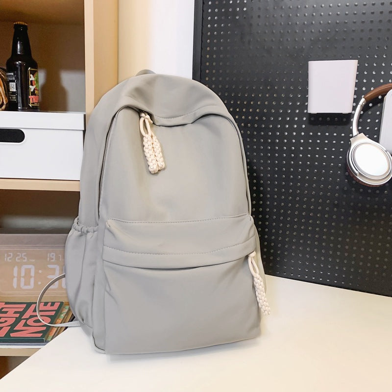Men's Large Capacity Junior Minimalist Design Niche Leisure Backpack