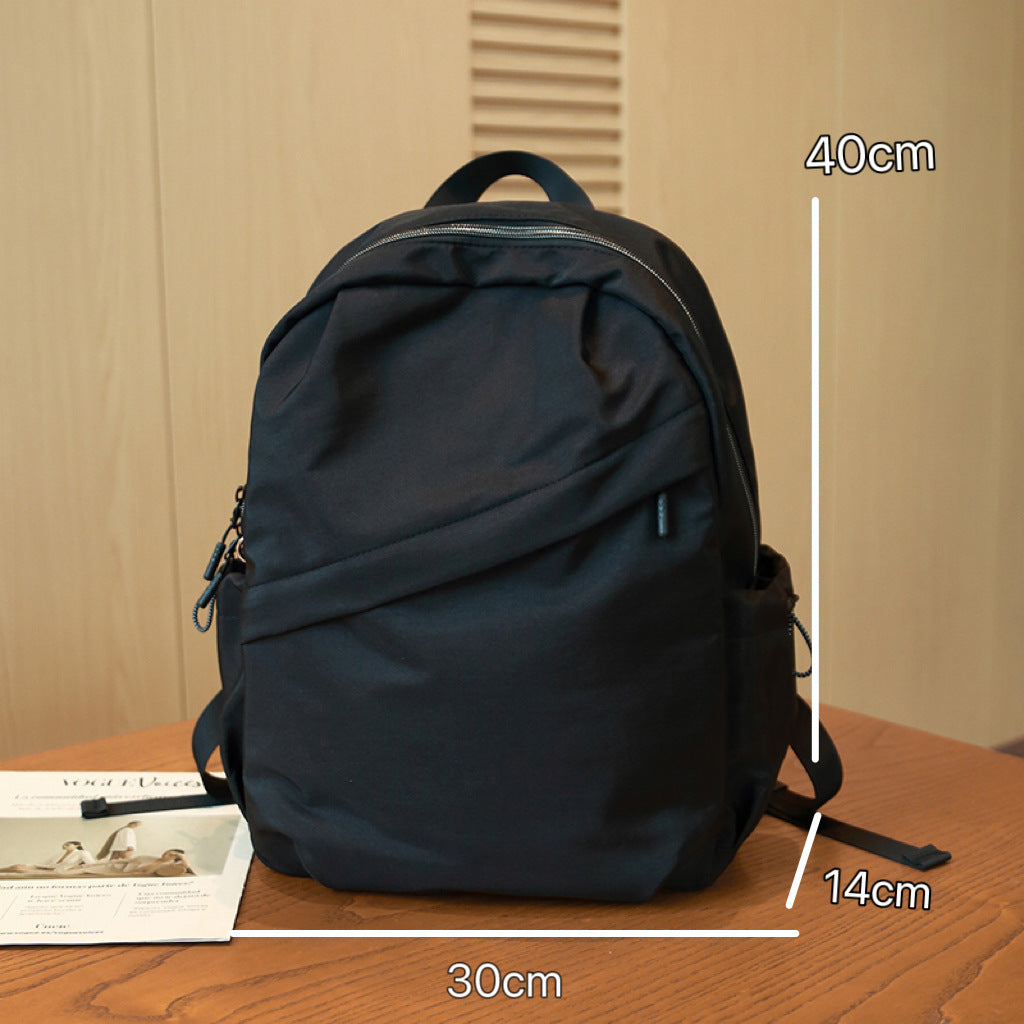 Women's Korean Style Fresh Nylon Daily Commuter Large Capacity Women's Backpack