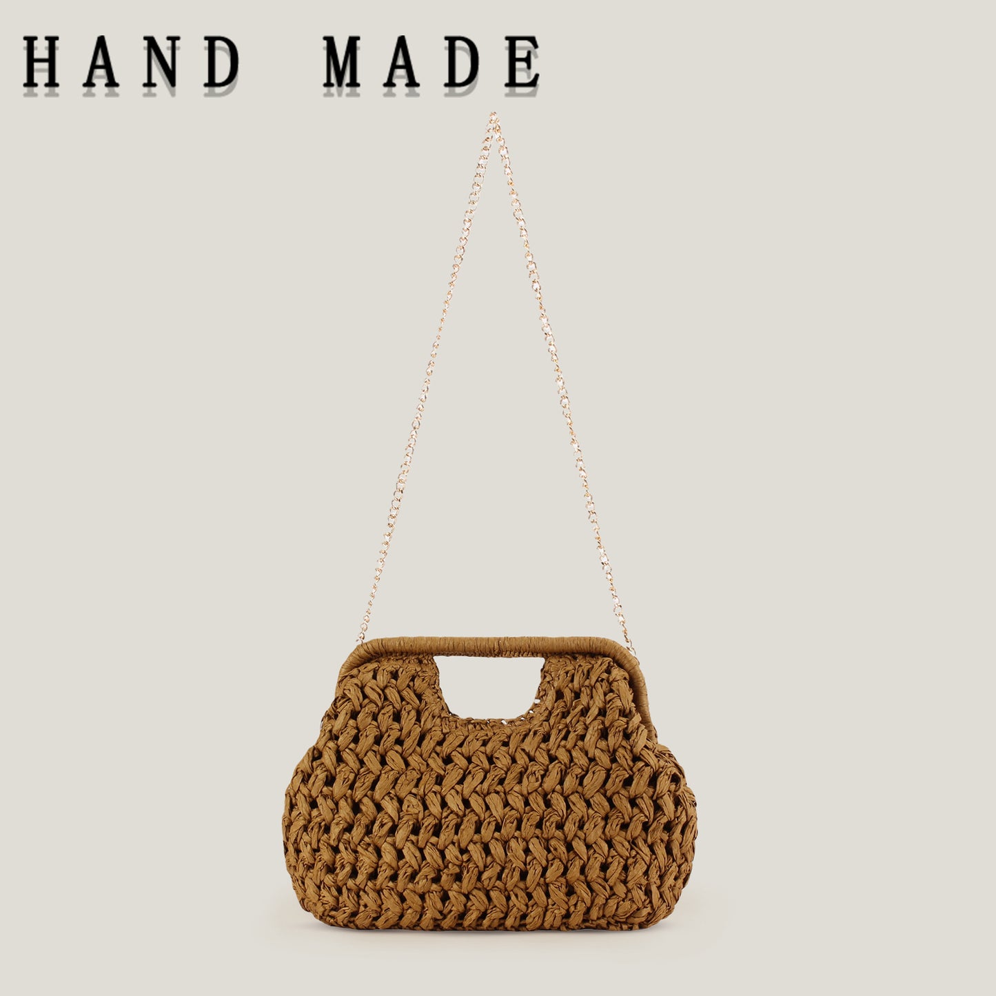 Women's Handmade Knitted Seaside Vacation Daily Leisure Bags
