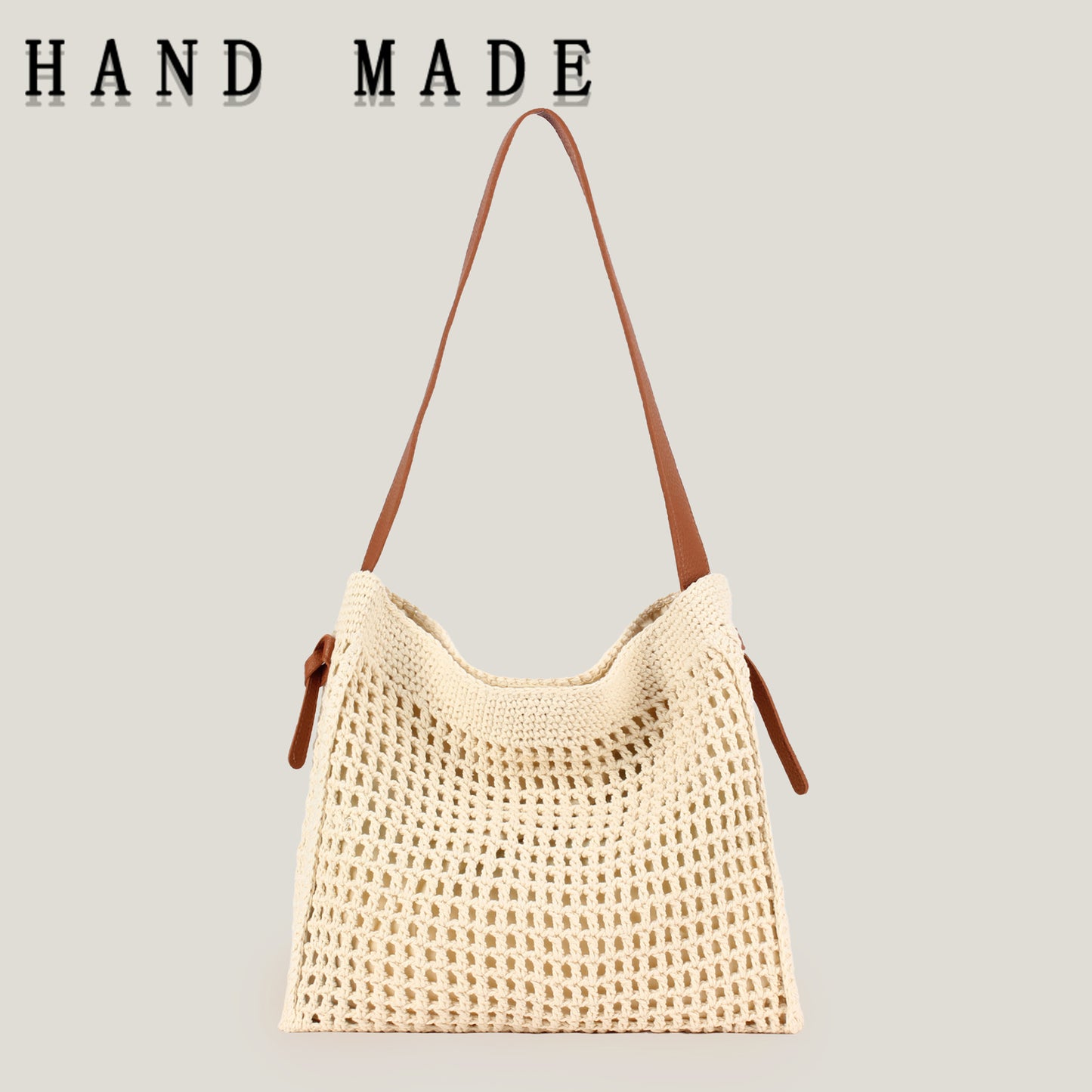 Women's Cotton String Hand-woven Daily Leisure Graphy Seaside Vacation Bags