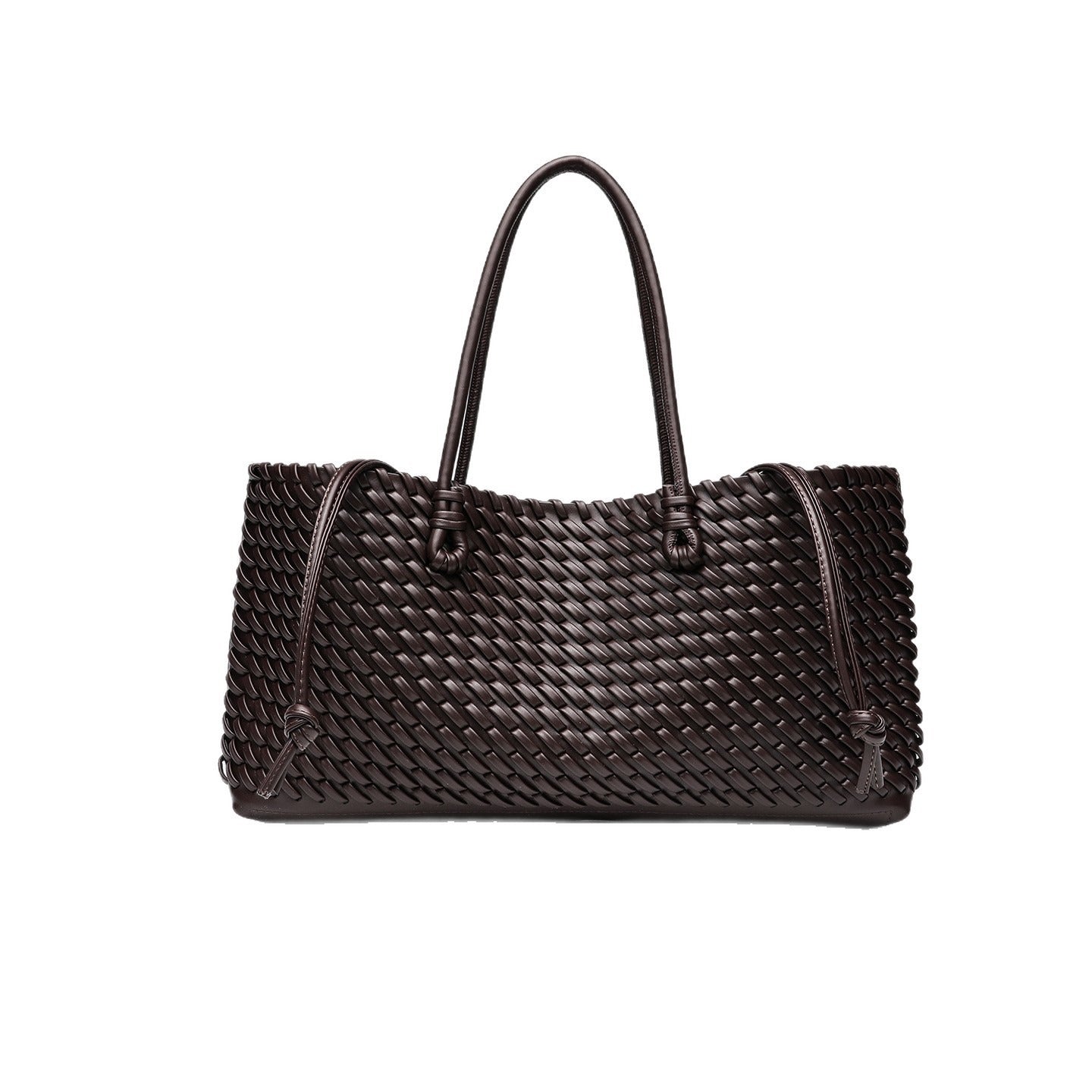 Home Woven Autumn Niche Commuter Portable Women's Shoulder Bag