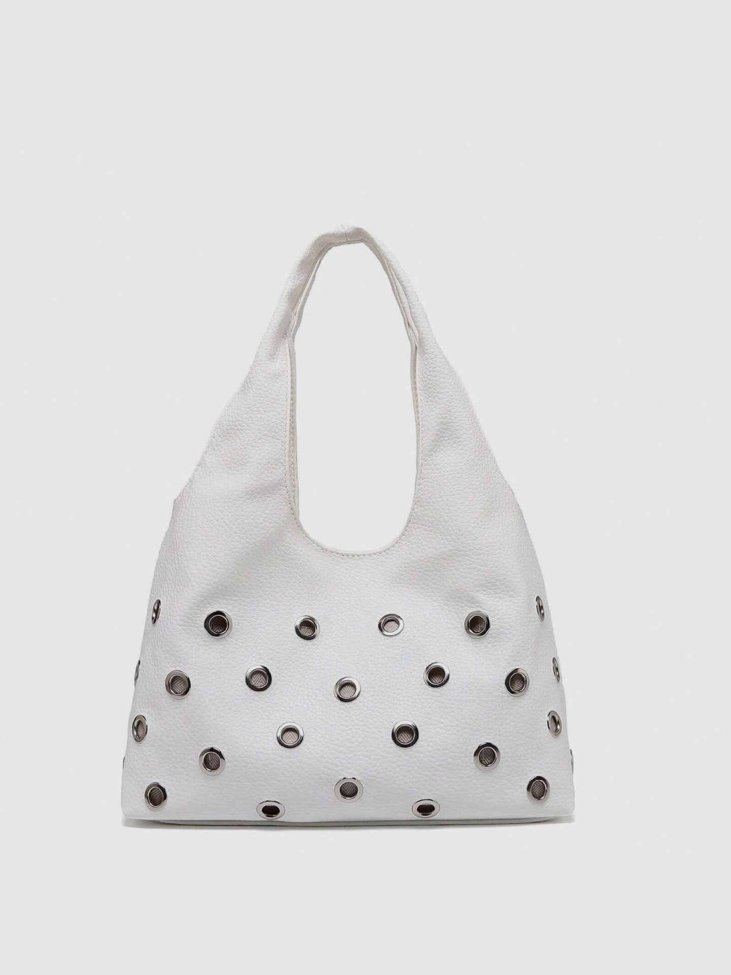 Women's Rivet Underarm Commuter Large Capacity Hollow Women's Shoulder Bag