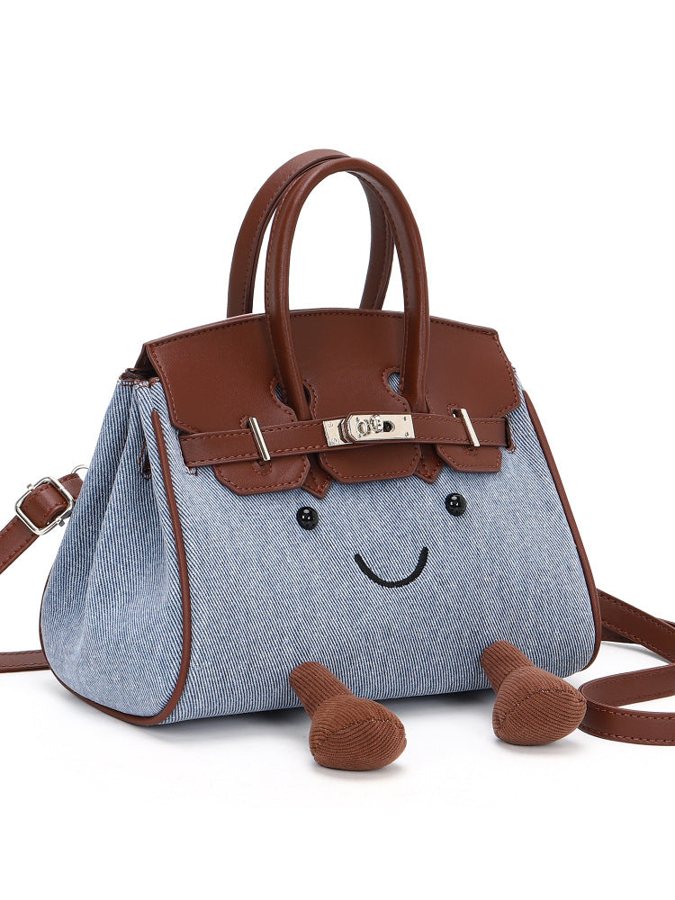 Cute Cartoon High-grade Large Capacity Commuter Women's Handbag