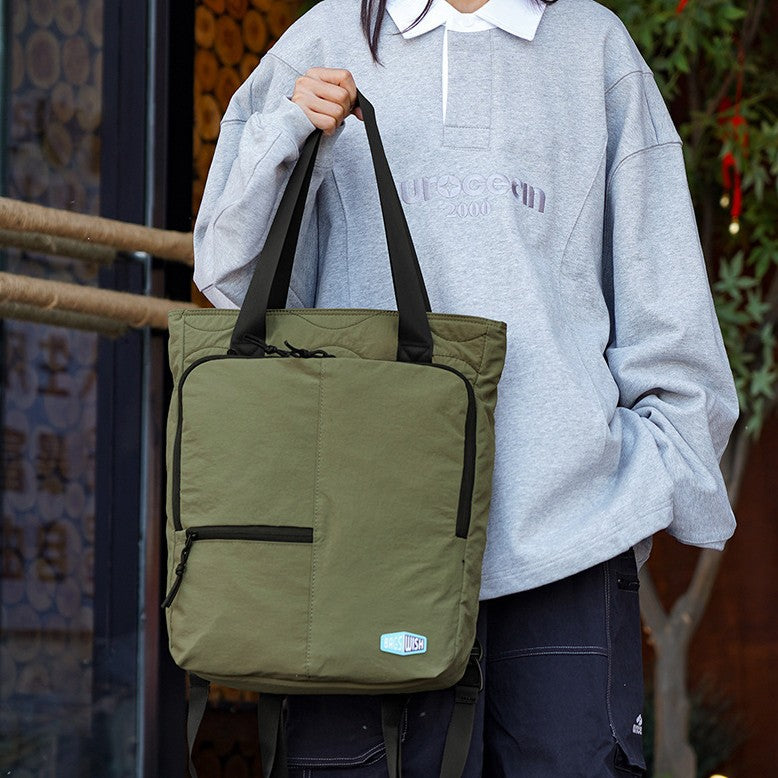 Multifunctional Fashion Nylon Good-looking Outdoors Commute Women's Backpack