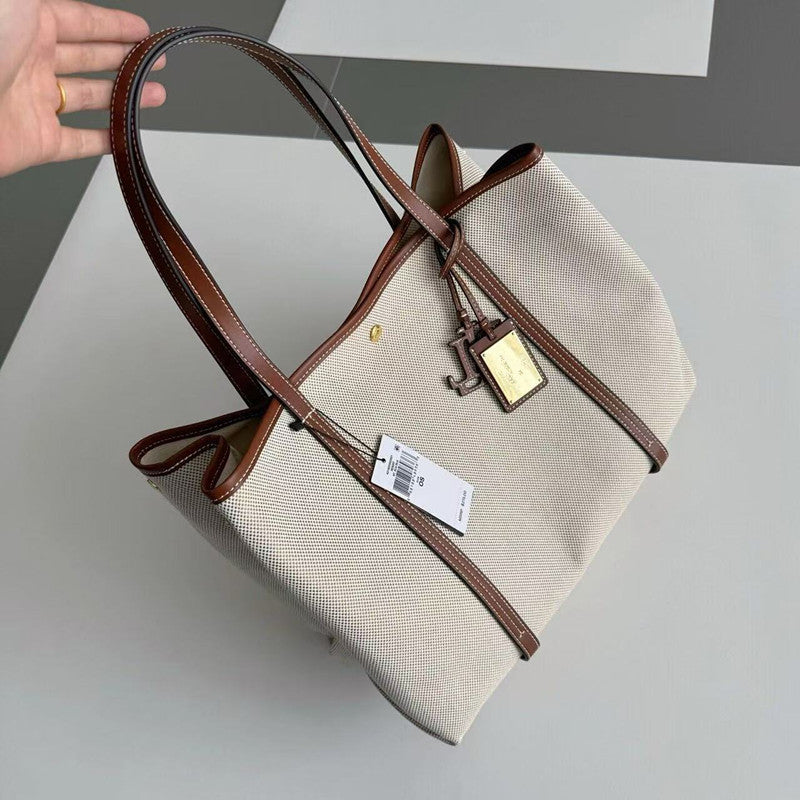 Women's Versatile Canvas Portable Large Capacity Commuter Tote Bag