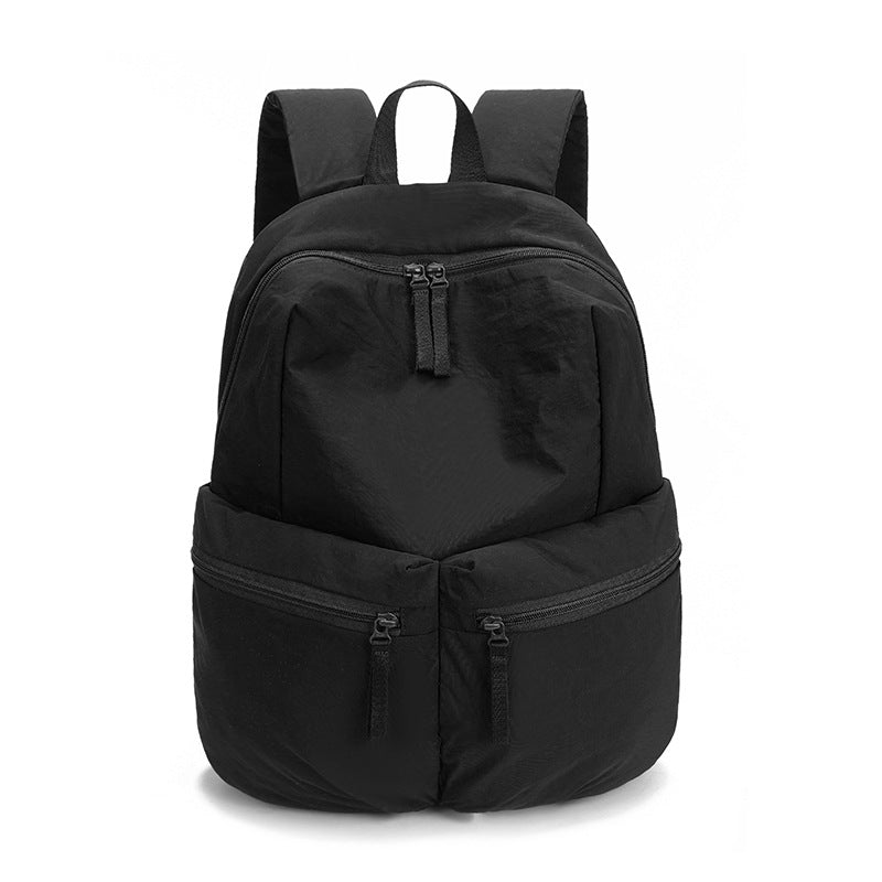 Women's Simple College Nylon Cloth Outing For Leisure Backpack