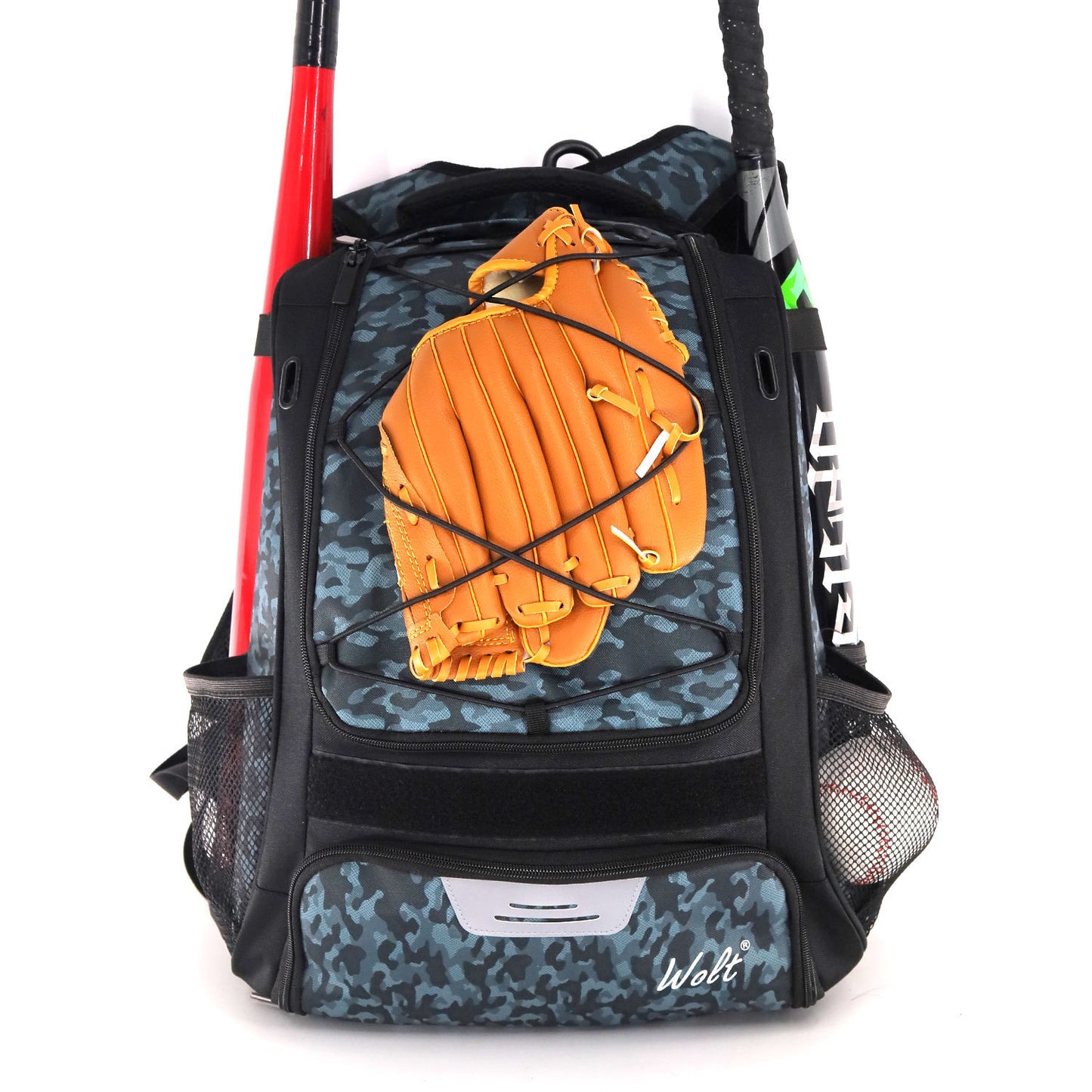 Women's & Men's American Baseball Wall Softball Equipment Adult Sports Backpack