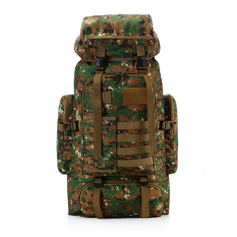 Men's Camouflage Hiking Large Capacity Waterproof Camping Sports Backpack