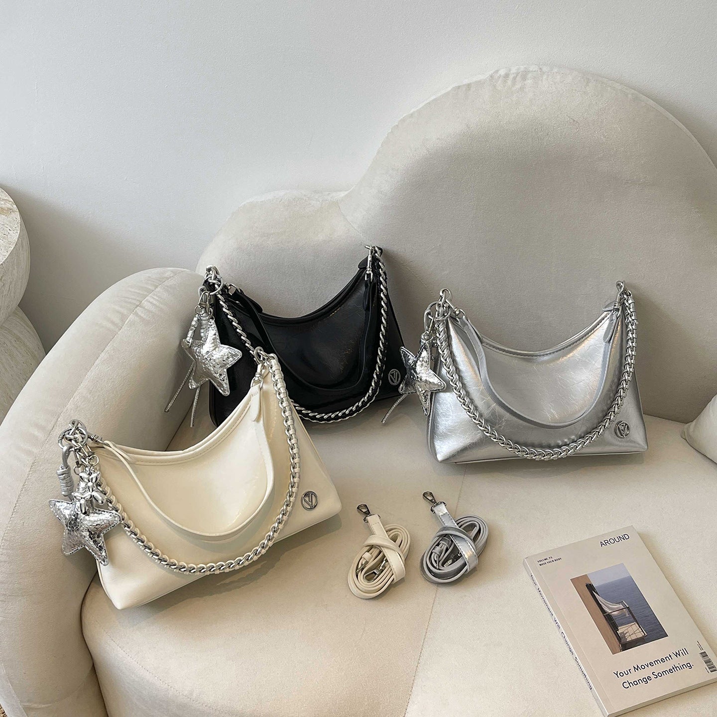 Women's Super Popular Niche Spring Light Luxury Women's Shoulder Bag