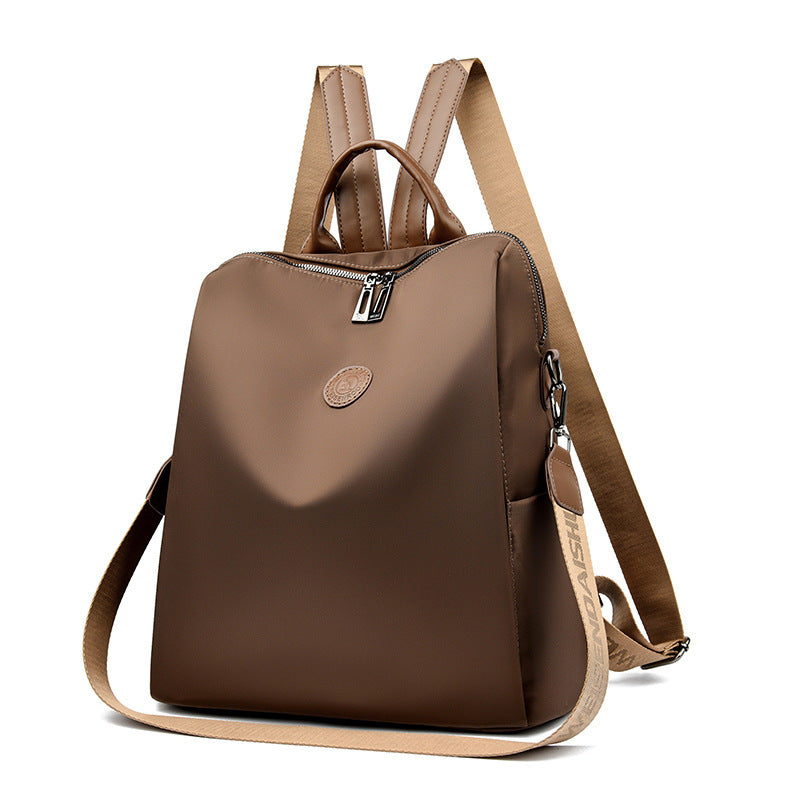 Women's Spring Commuter Oxford Cloth Large Capacity Computer Backpacks