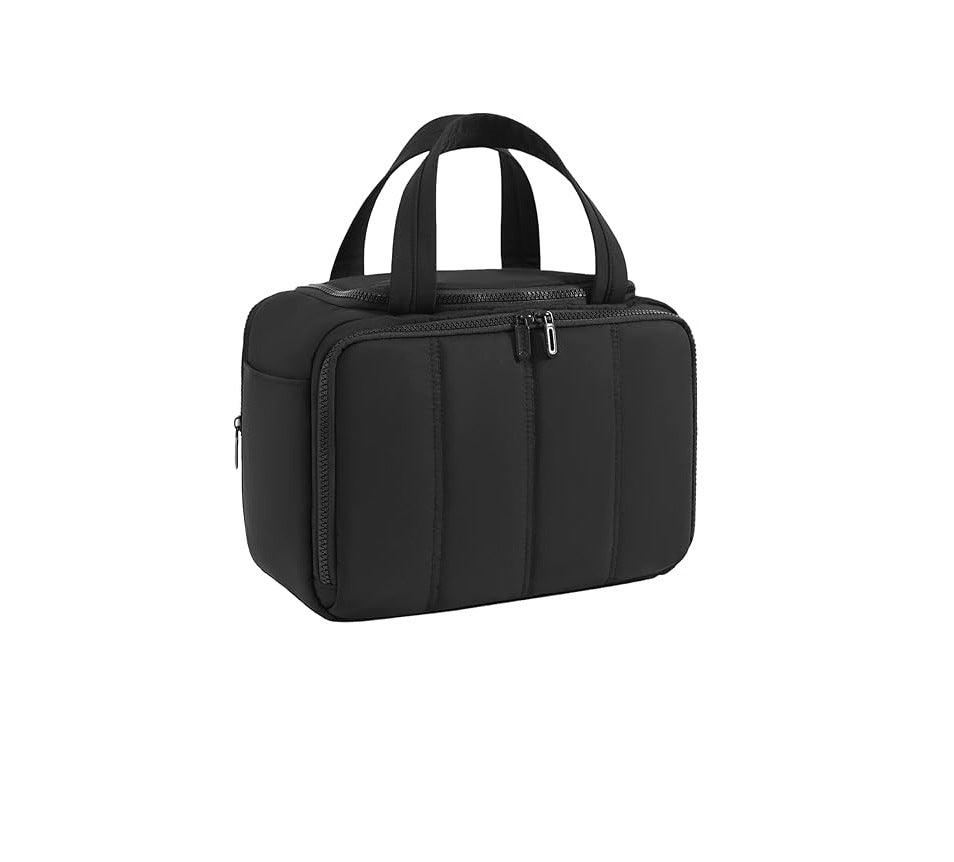 Large Capacity Lightweight Opening Wash Quilted Bags