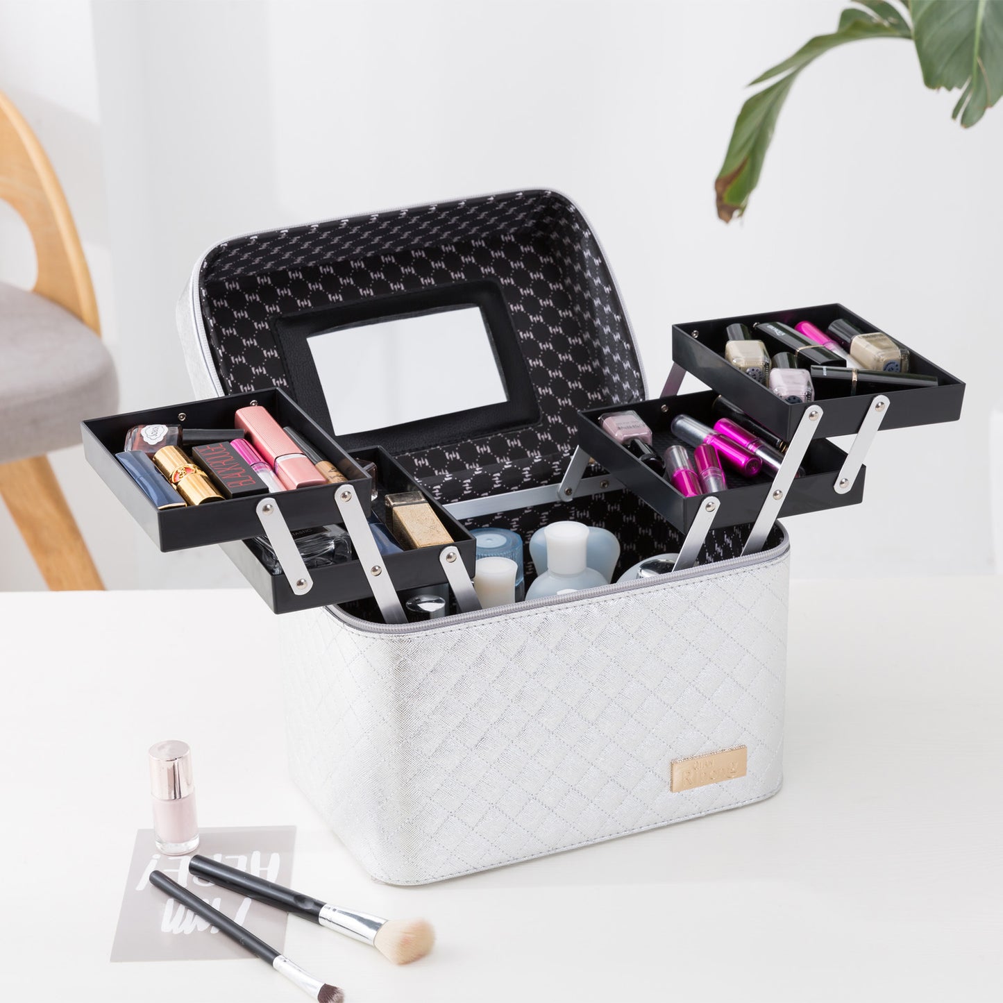 Korean Large Capacity Storage Box Jewelry Cosmetic Case