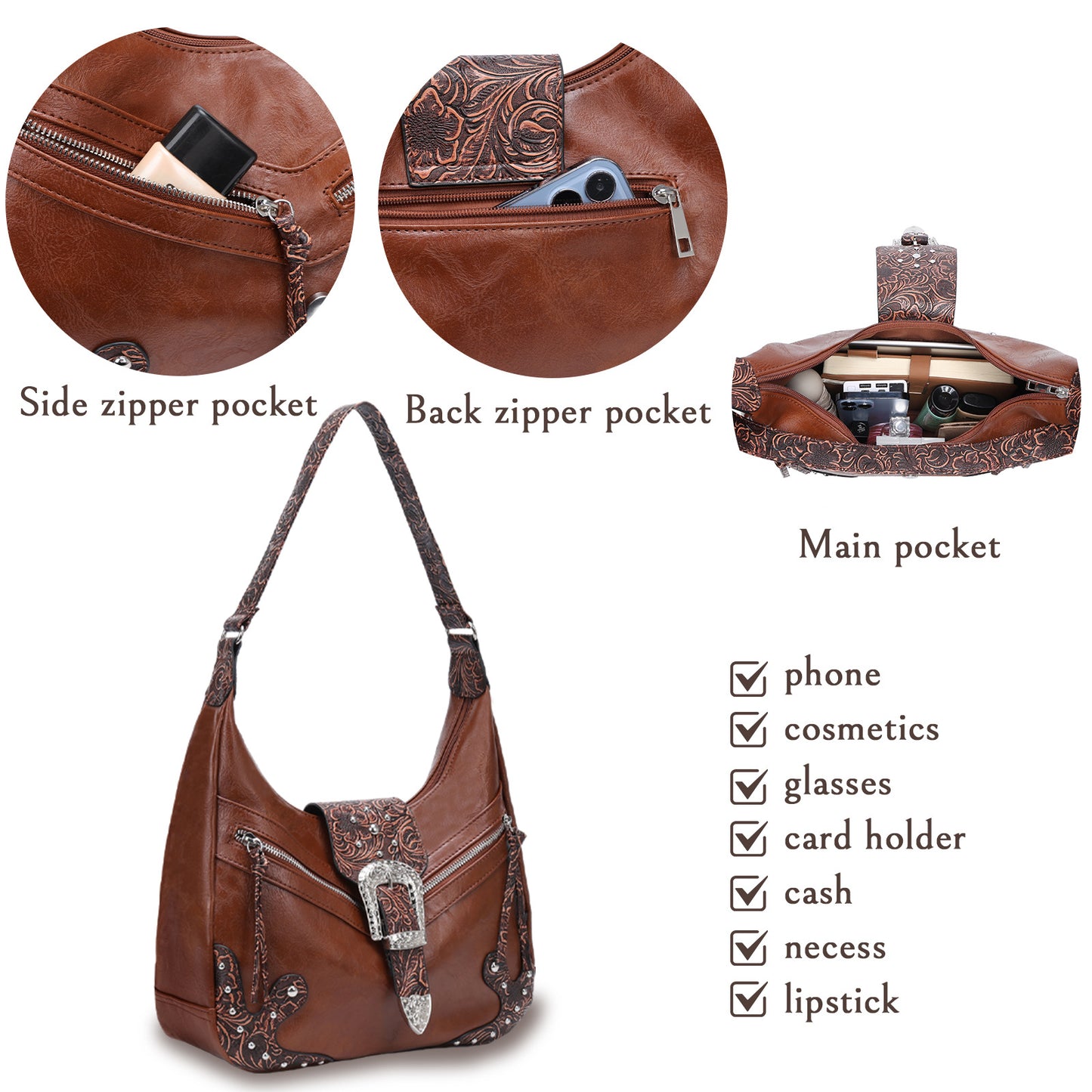 Women's Elegance Retro Trendy High-grade Portable Women's Shoulder Bag