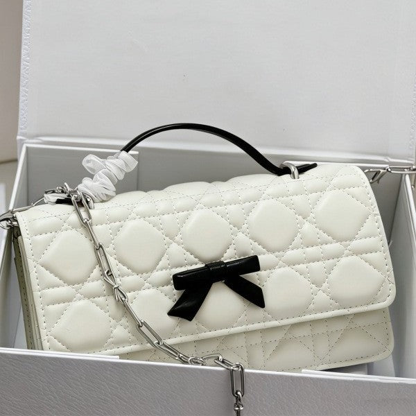 Elegant Women's Bow Rhombus Chain Fashion Women's Messenger Bag
