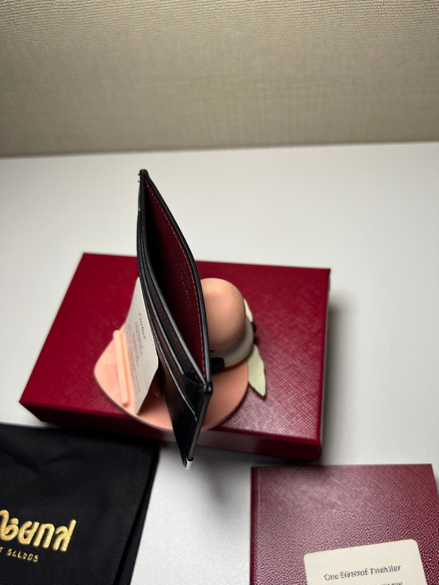 First Layer Cowhide Simple Genuine Leather Card Holder