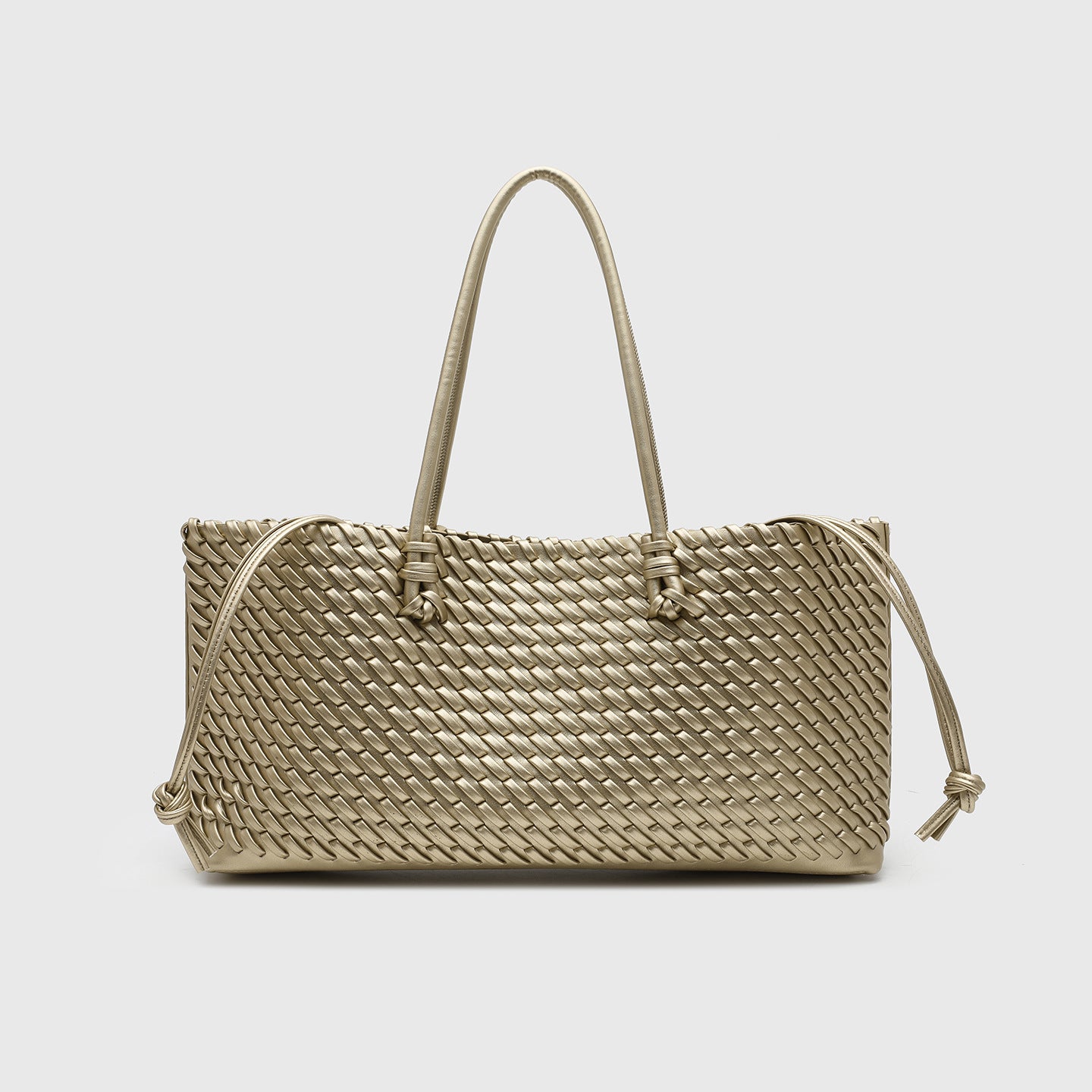 Home Woven Autumn Niche Commuter Portable Women's Shoulder Bag
