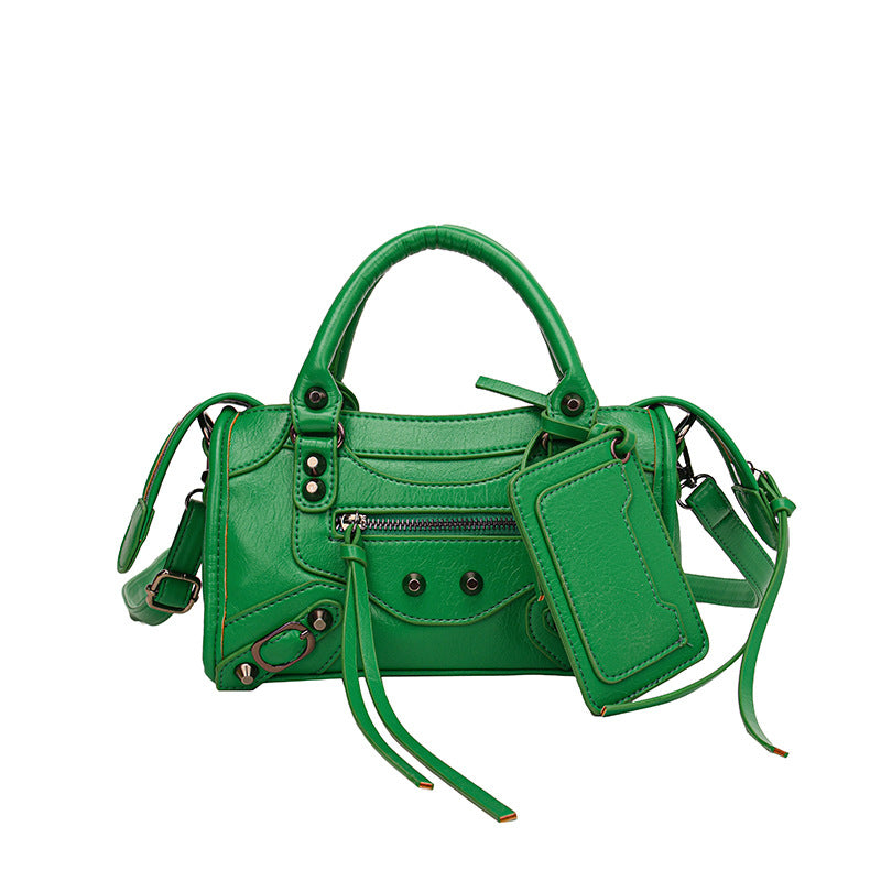 Trendy Cool Motorcycle Female Fashion Popular Portable Pink Bags