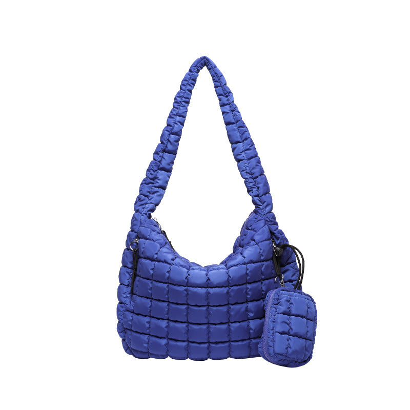 Pleated Cloud Portable Mother Dumpling Large Capacity Bags