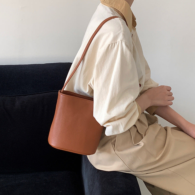 Women's Style First Layer Leather Genuine Soft Bags