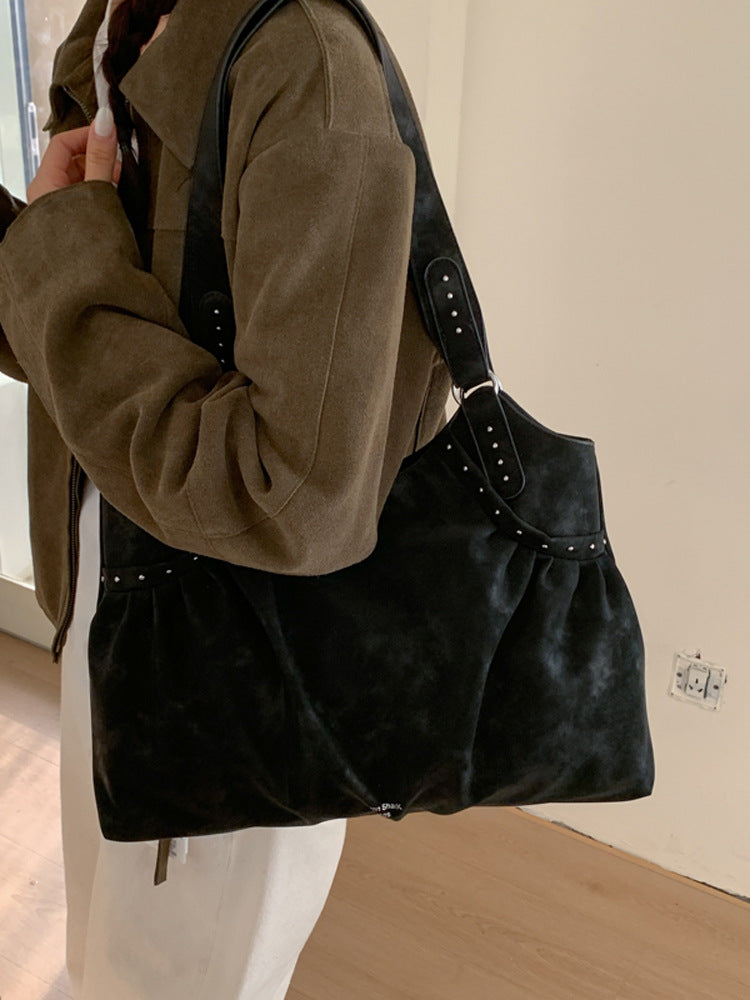 Women's Personalized Retro Large Capacity Stylish Good Women's Shoulder Bag