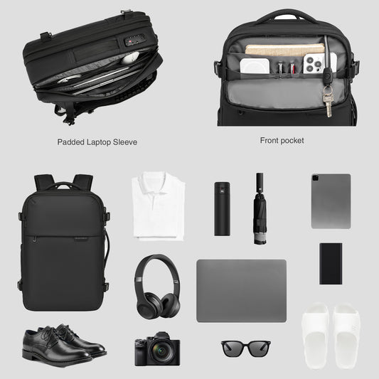 Men's Compression Large Capacity Business Computer High Leisure Backpack