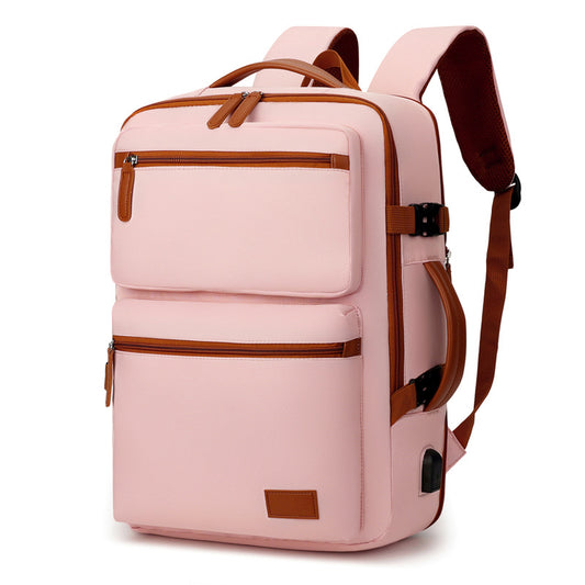Trendy Computer Lightweight Long-distance Large Capacity Leisure Backpack