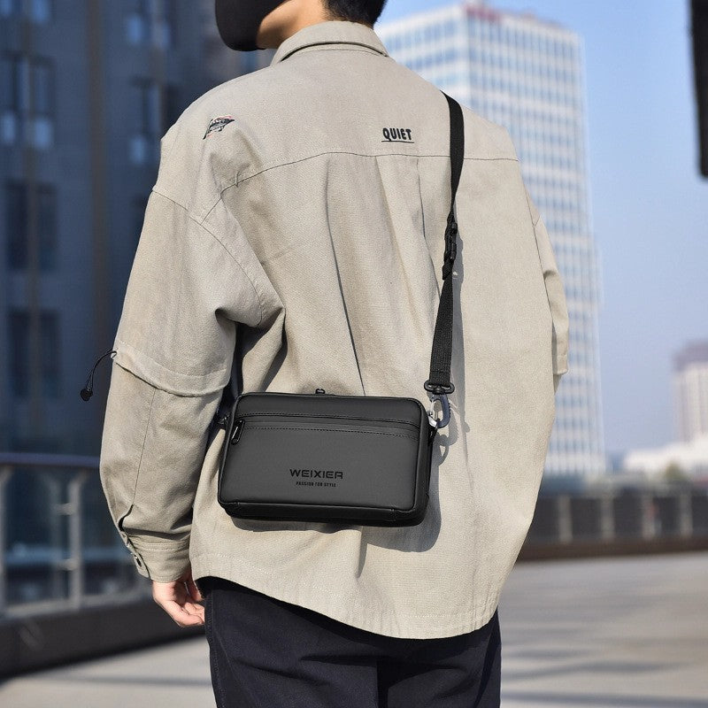 Nylon Cloth Simple Commute Portable Fashion Men's Messenger Bag