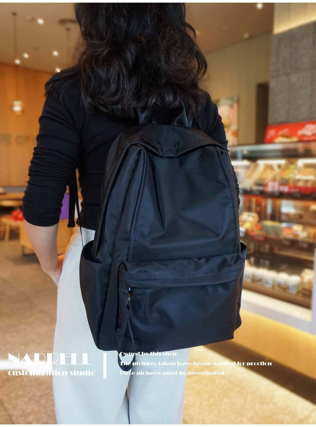 Women's Commuter Large Capacity Lightweight Oxford Cloth Women's Backpack