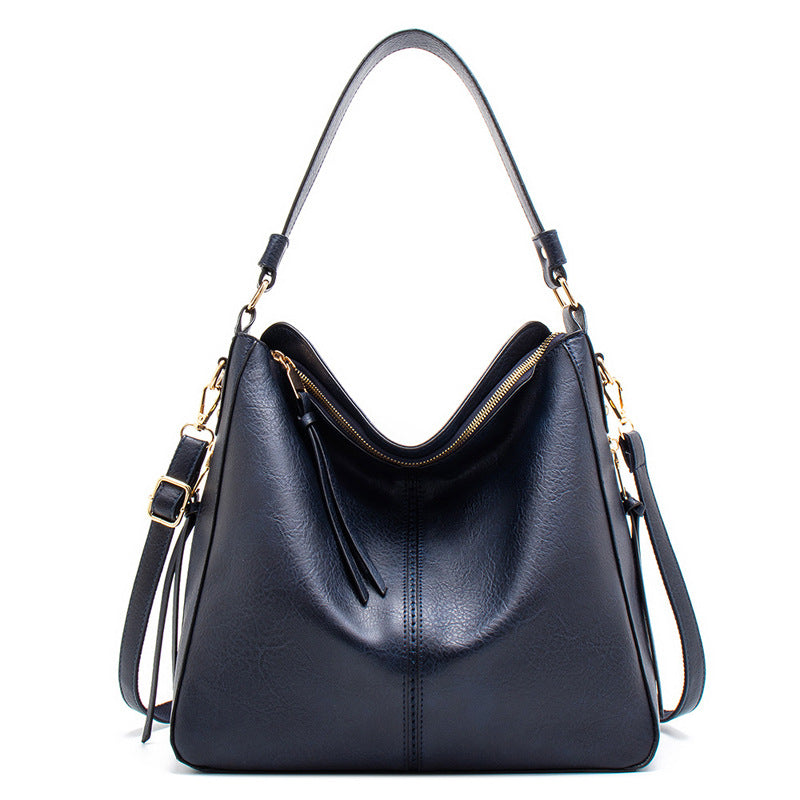Women's Retro Hobo Portable Fashion Mother Big Women's Shoulder Bag