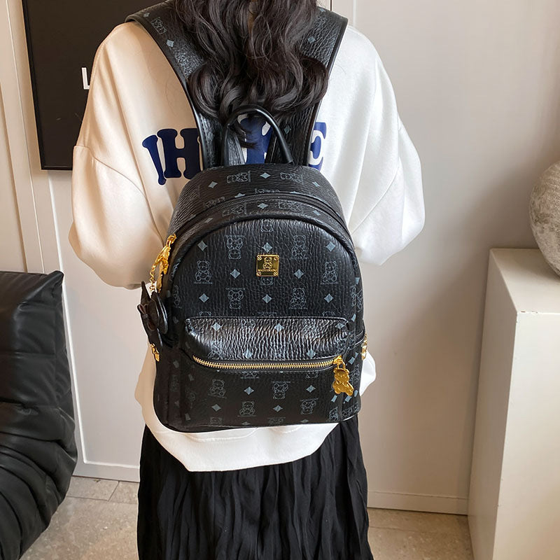 Women's Printed Female Niche High Sense Leisure Women's Backpack