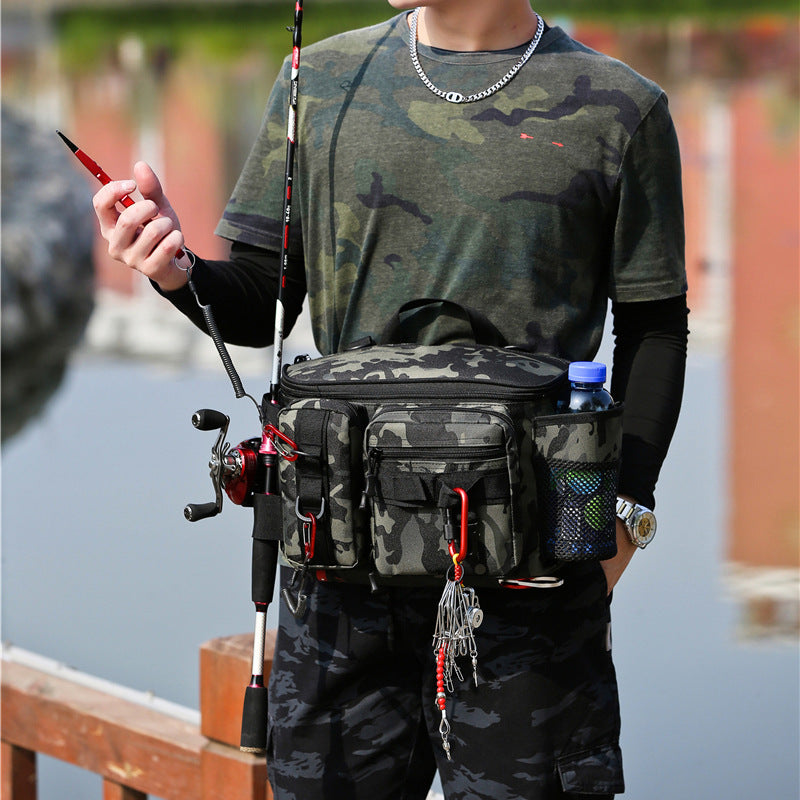 Men's Lure Large Capacity Camouflage Fishing Bags