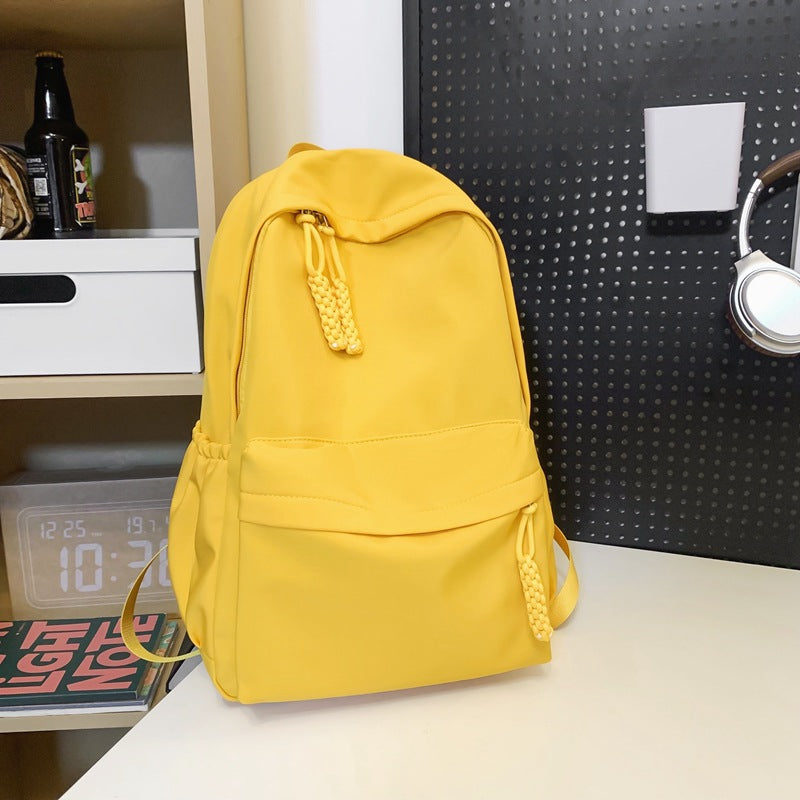 Men's Large Capacity Junior Minimalist Design Niche Leisure Backpack