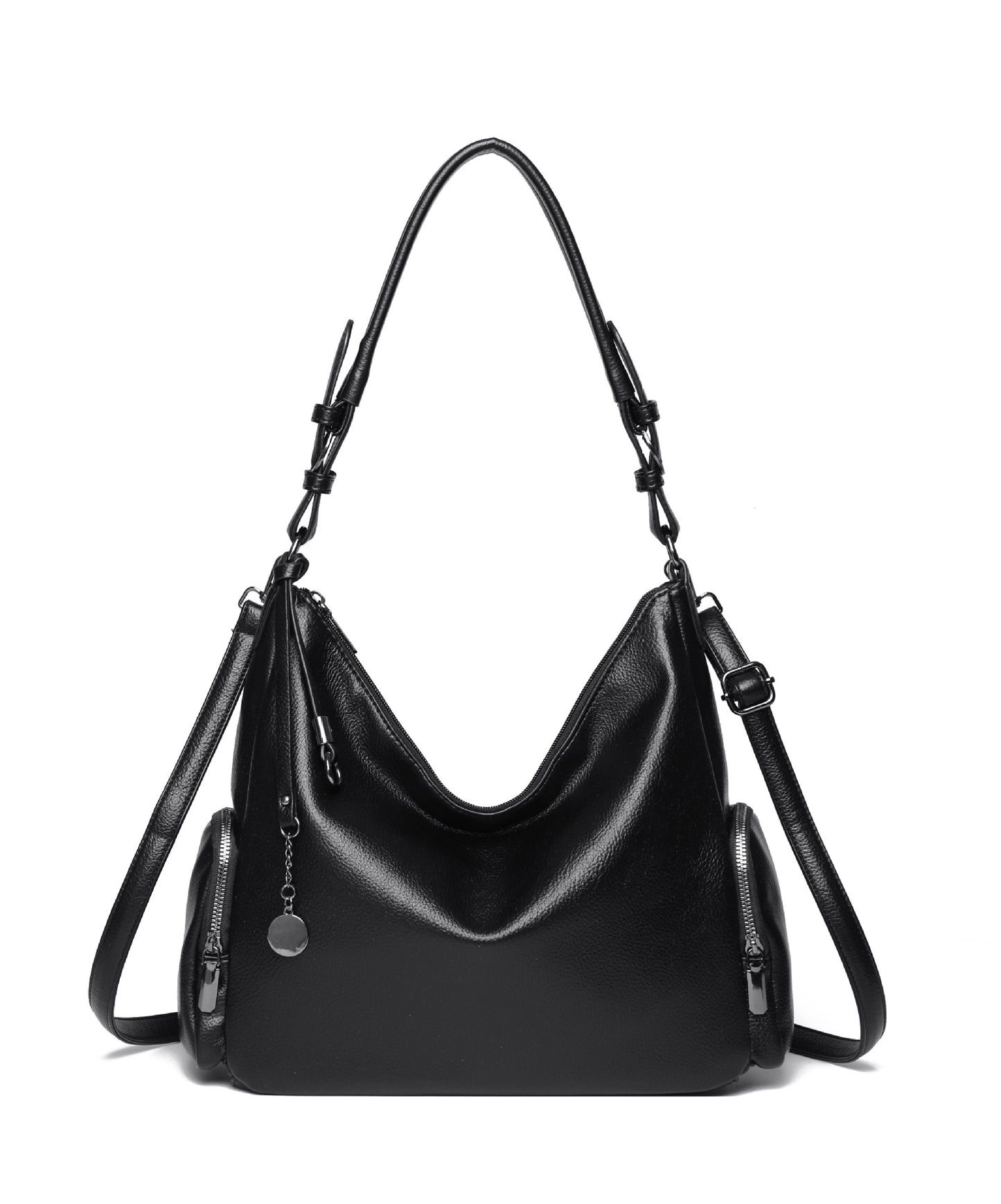 Women's Large Capacity Underarm Soft Leather High-grade Bags