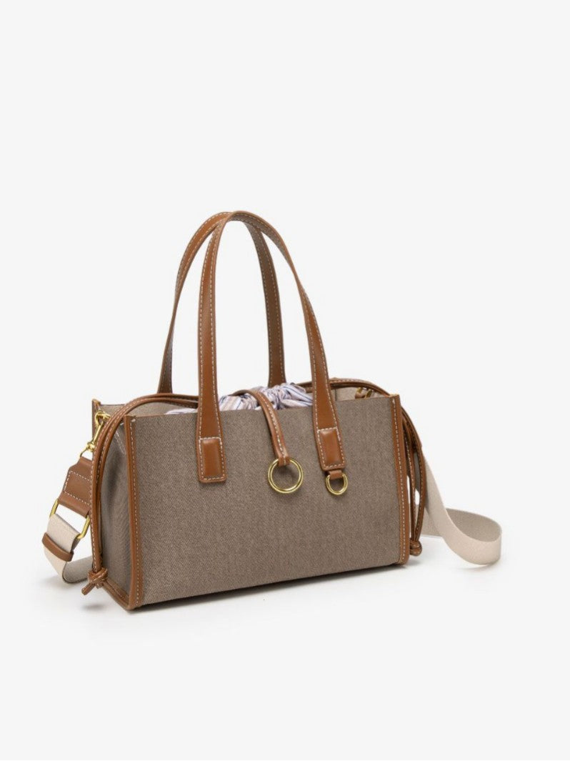 Women's Z Home Large Capacity Simple Stiff Women's Messenger Bag
