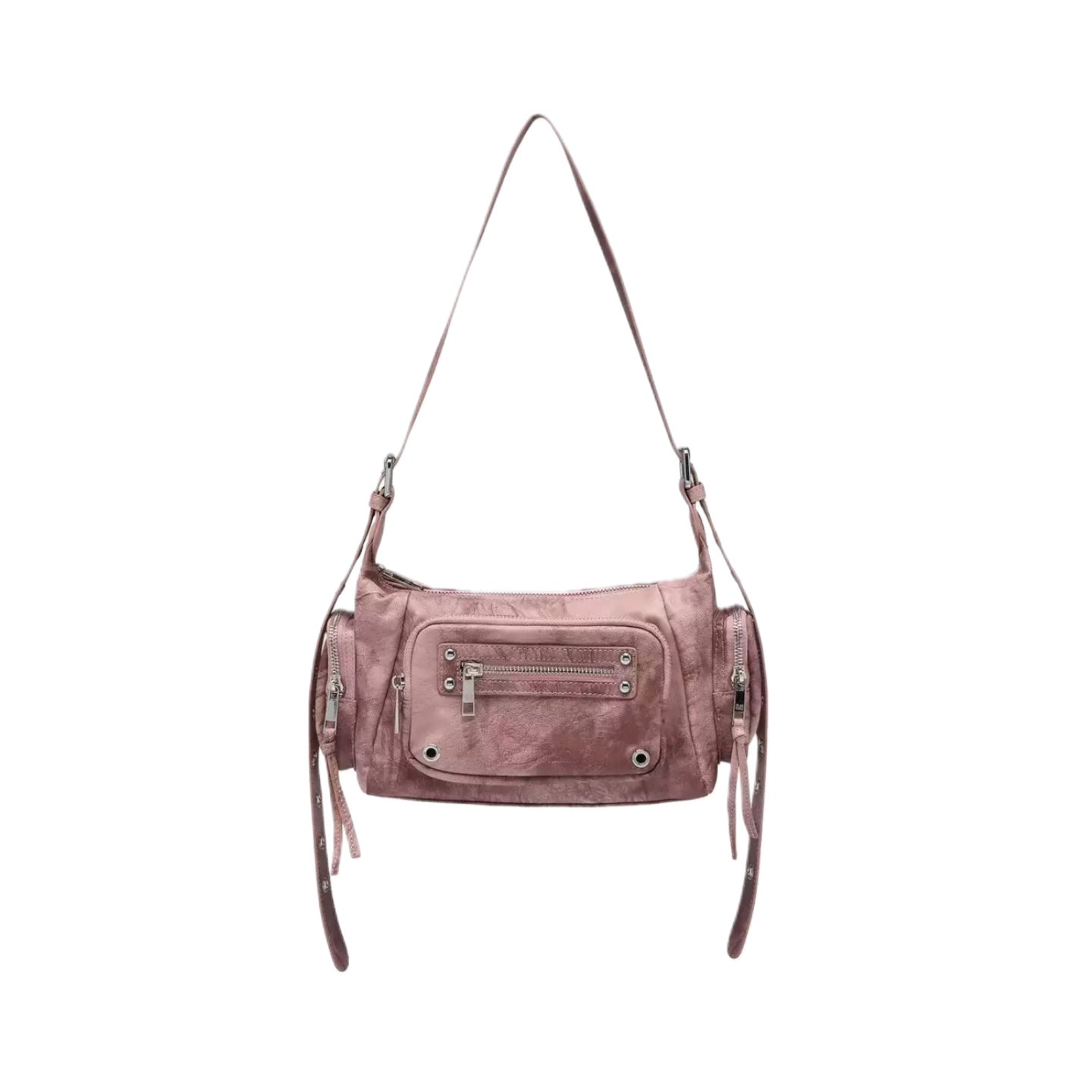 Classic Elegant Popular Niche Motorcycle Adjustable Handbags