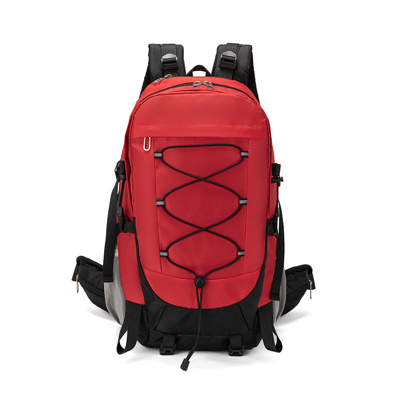Women's & Men's Color Matching Versatile Lightweight Large Capacity Leisure Backpack
