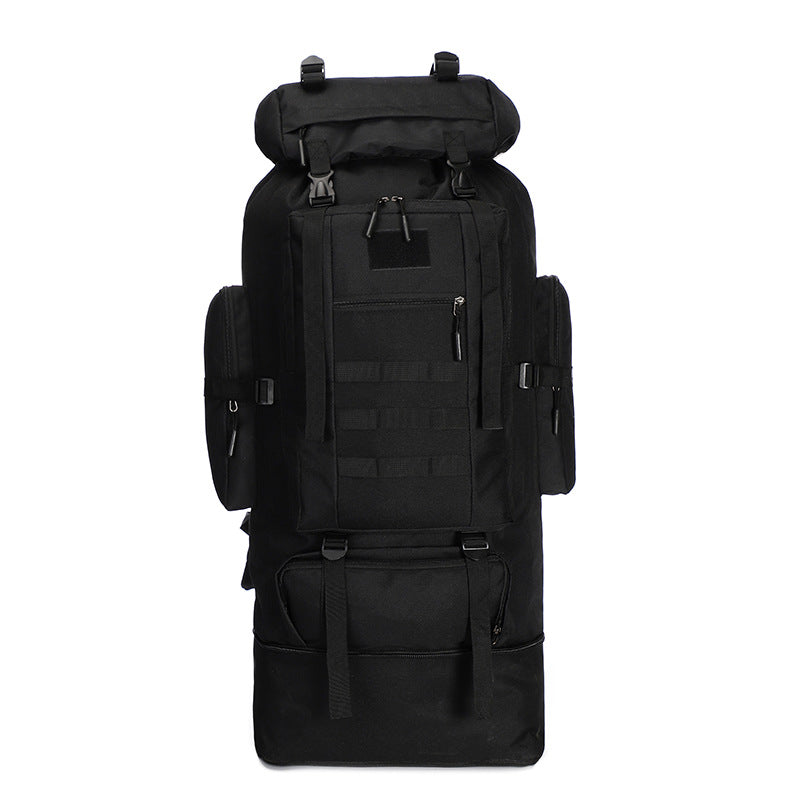Men's Large Capacity Heightening Expansion Waterproof Camping Backpacks