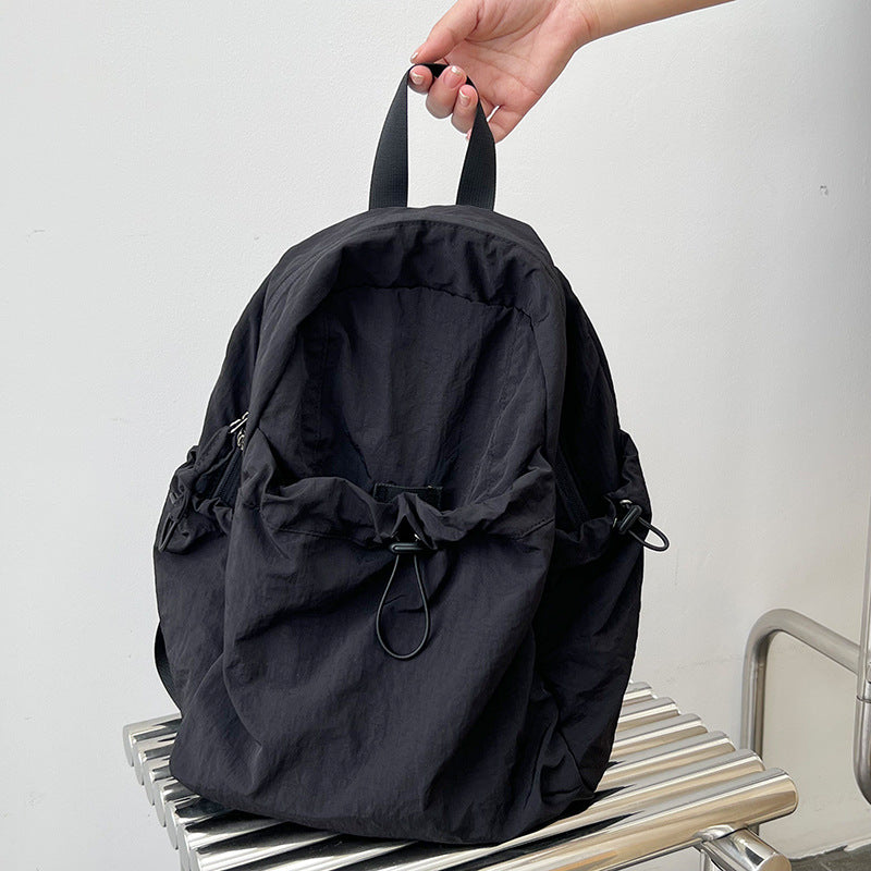 Korean Style Large Capacity Nylon Lightweight Leisure Women's Backpack