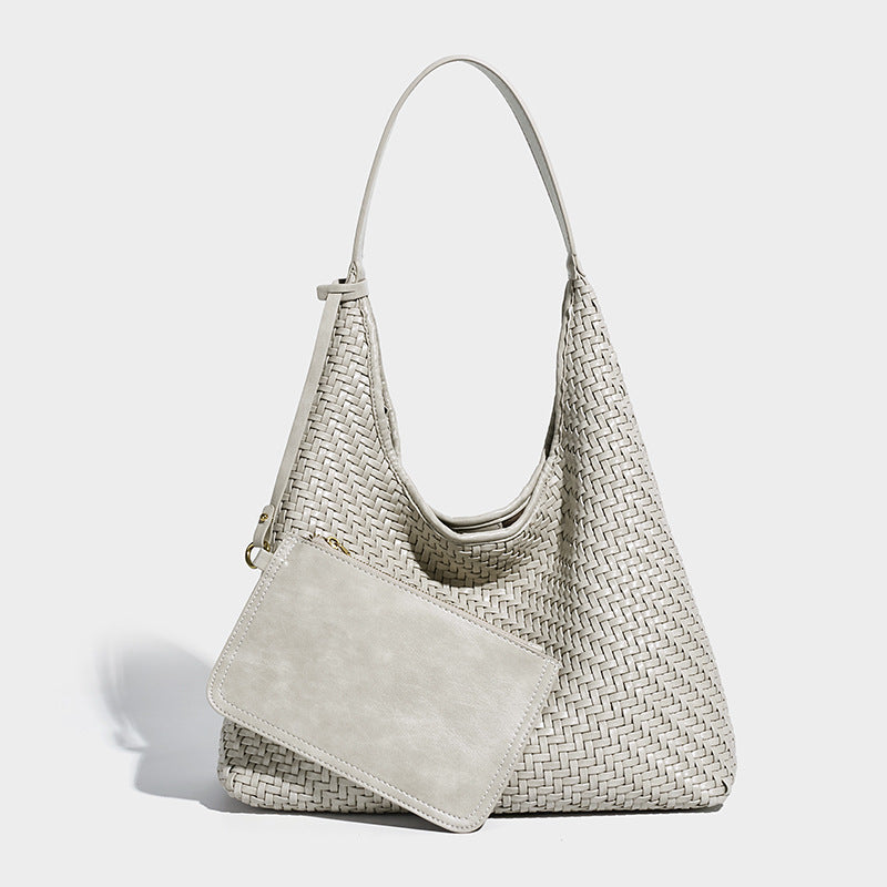 Idle Style Hand-woven Fashion Large Capacity Underarm Bag