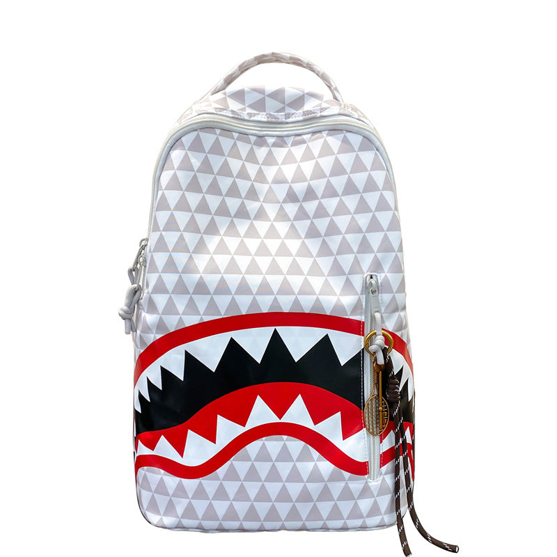 Capacity Personalized Shark Quirky Ideas Ugly Leisure Backpack