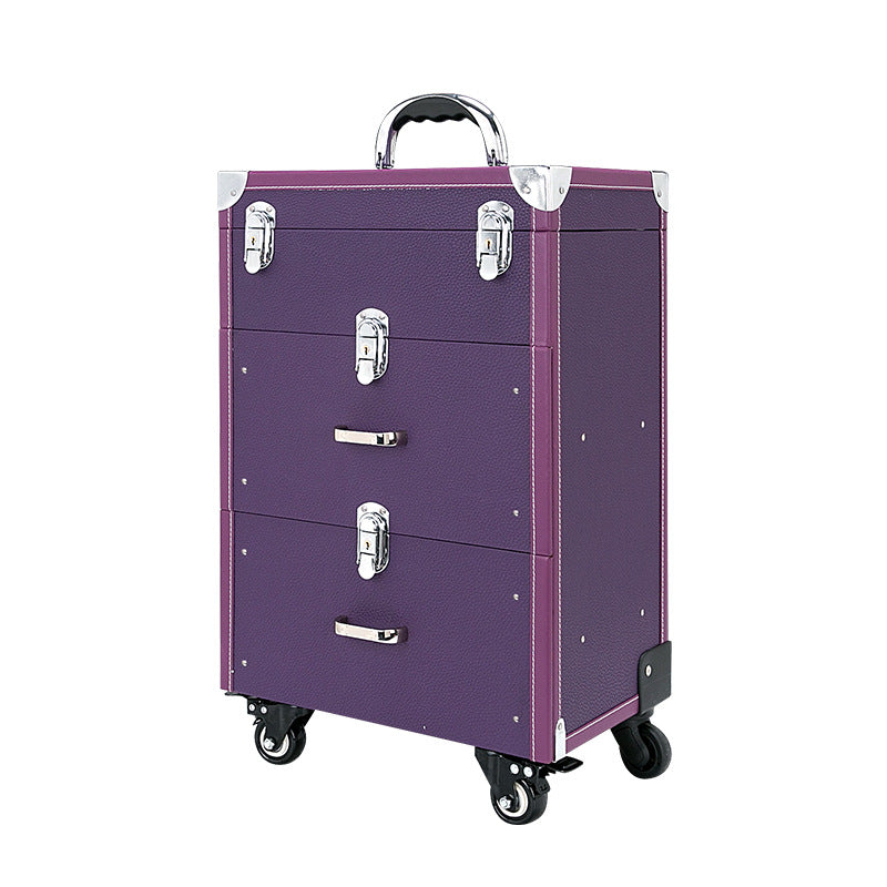 Professional Tattoo Embroidery Nail Beauty Box Brake Large Capacity Storage Cosmetic Cases