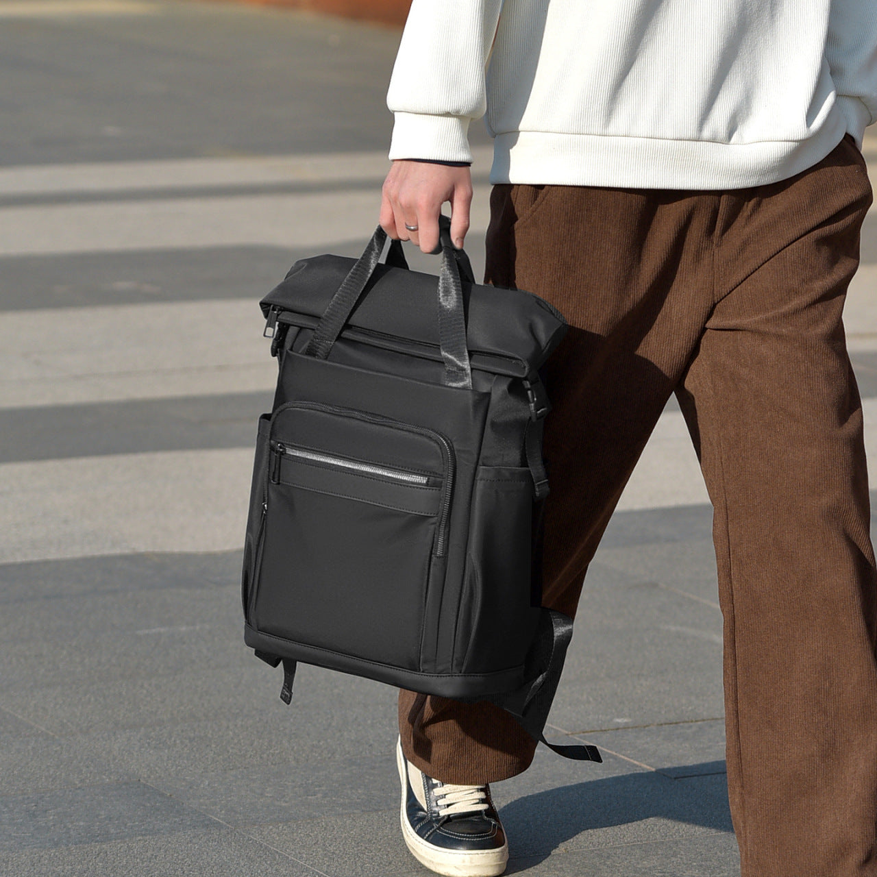 Men's High-grade Large Capacity Computer Commuter Business Backpack