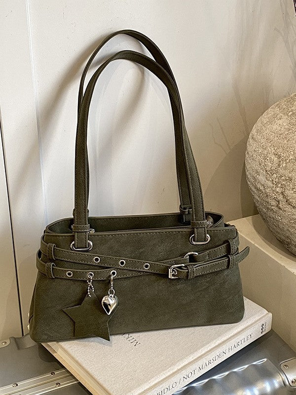 Design Trend Decorative Fashion Underarm Sweet Women's Shoulder Bag