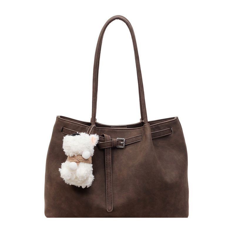 Women's Capacity Retro Fashion Western Style Niche Simple Leisure Handbags