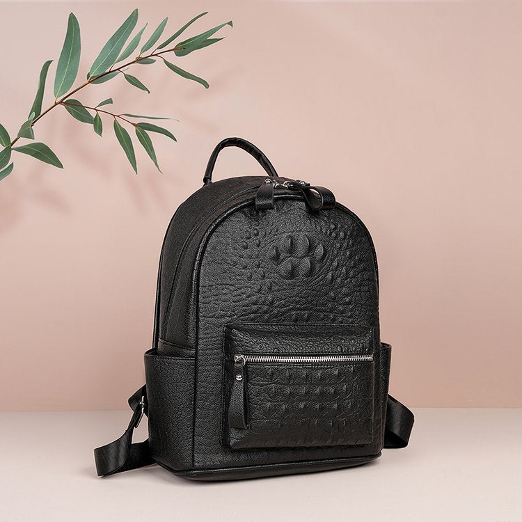 Women's Minimalism Large Capacity Commute Light Luxury Backpacks
