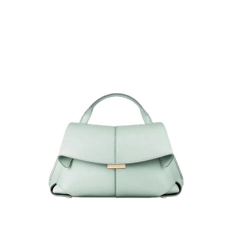 Women's French Retro Genuine Leather Design Style Women's Handbag