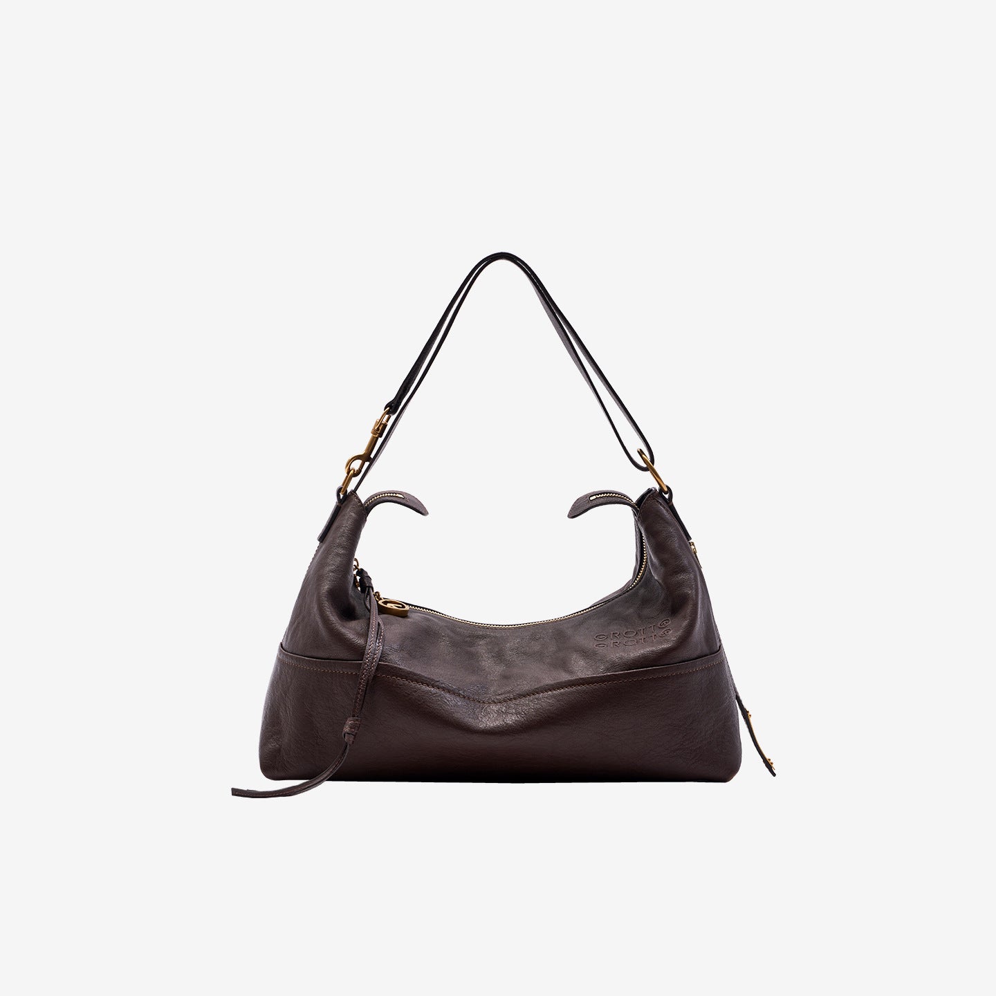 Le Cowhide Leather Large Capacity Commuter Women's Shoulder Bag