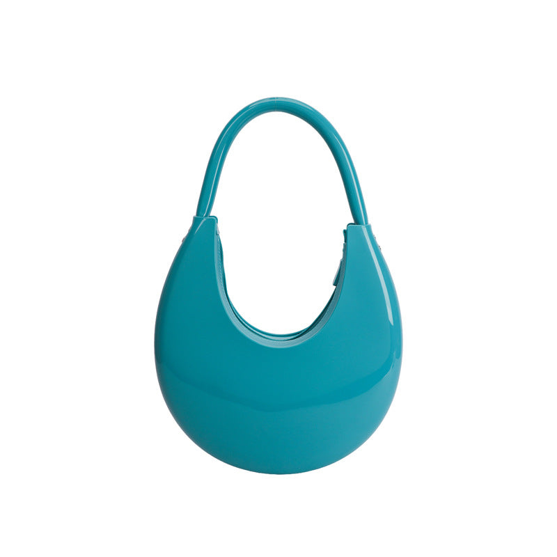 Popular Creative Gel Super Fashion Solid Underarm Bag