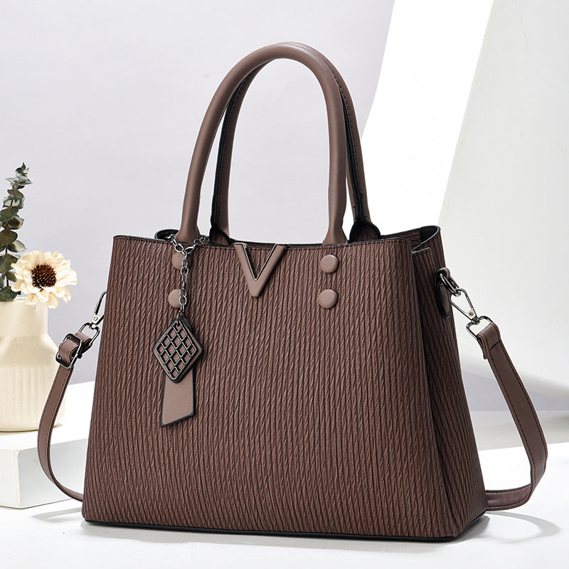 Woven Macaron Fashion Good-looking Large Capacity Women's Shoulder Bag