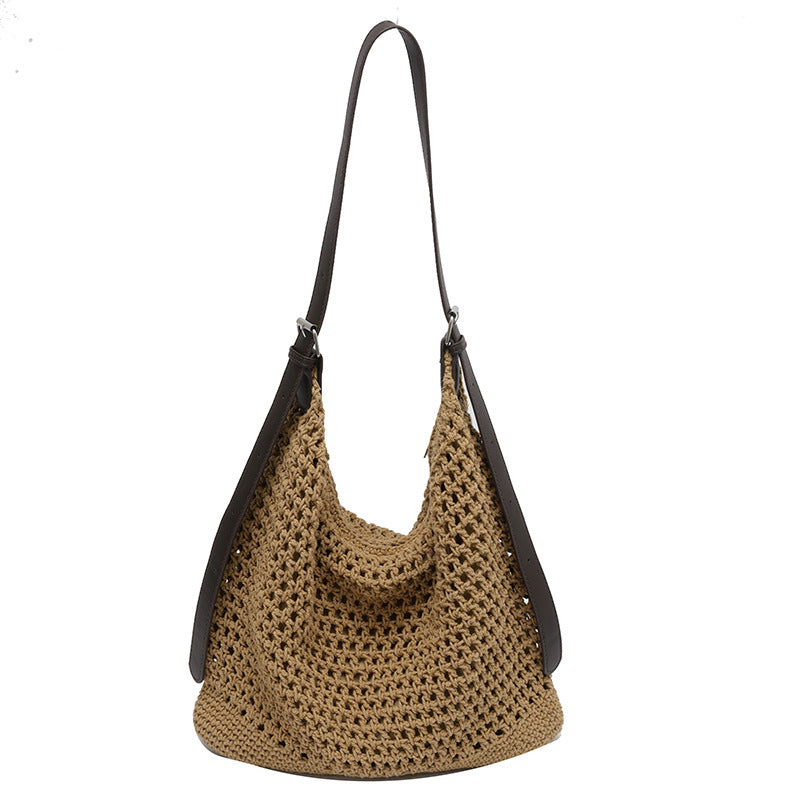 Women's Korean Style Summer Fashion Large Capacity Underarm Bag